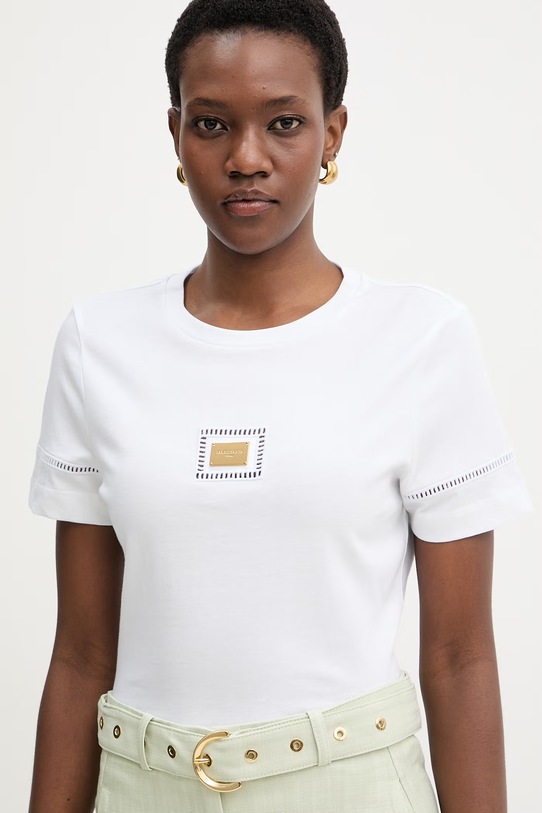 Marciano by Guess t-shirt damski bawełniany MINA biały G6GI02.K3182