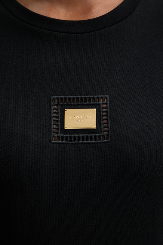 Marciano by Guess t-shirt damski bawełniany MINA G6GI02.K3182 czarny