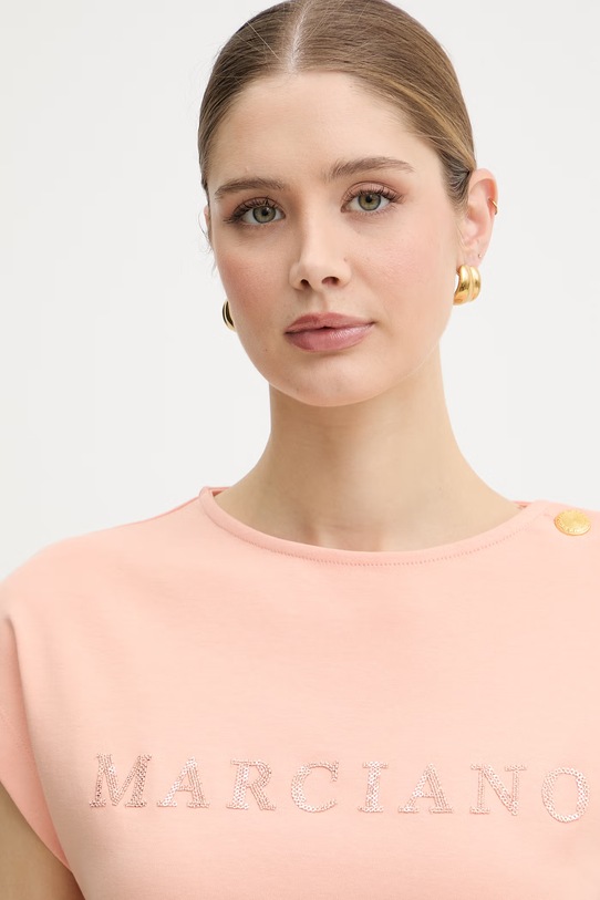 Marciano by Guess majica za žene od pamuka LYRIS roza G6GI04.K3505
