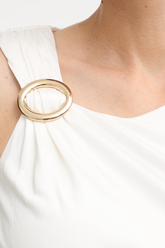 Marciano by Guess top damski z wiskozy INES G6GP02.K3068 beżowy