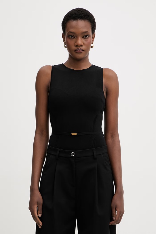 Marciano by Guess top dámský s viskózou KASHU černá G6GR23.Z0760