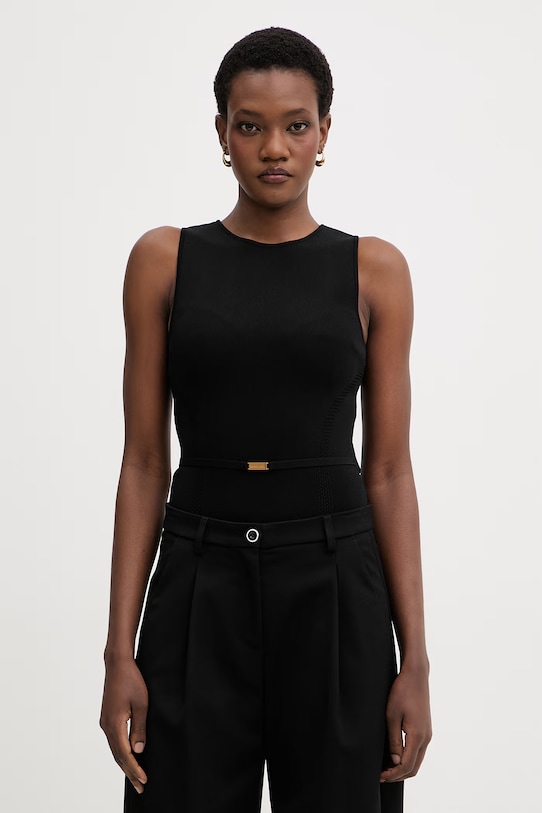 Marciano by Guess топ жіночий з віскозою KASHU чорний G6GR23.Z0760