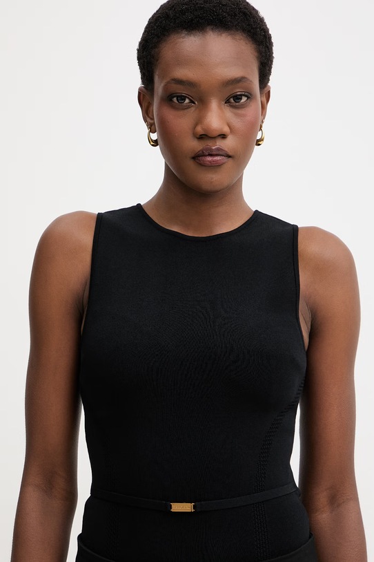 Marciano by Guess top ženski z viskozo KASHU črna G6GR23.Z0760