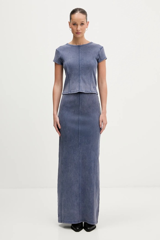 Hugo Blue t-shirt Dispray_B 50552813 niebieski SS26