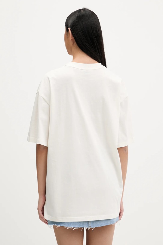 Odzież Hugo Blue t-shirt bawełniany 50554005 beżowy