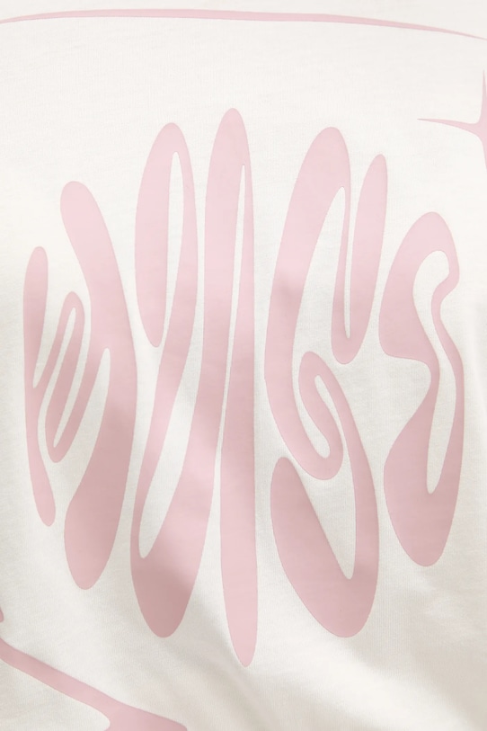 Hugo Blue t-shirt bawełniany 50554005 beżowy