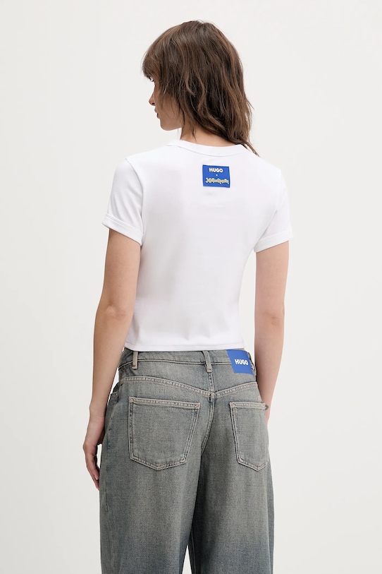 Odzież Hugo Blue trzewiki zamszowe HUGO x Jujutsu Kaisen 50555481 biały