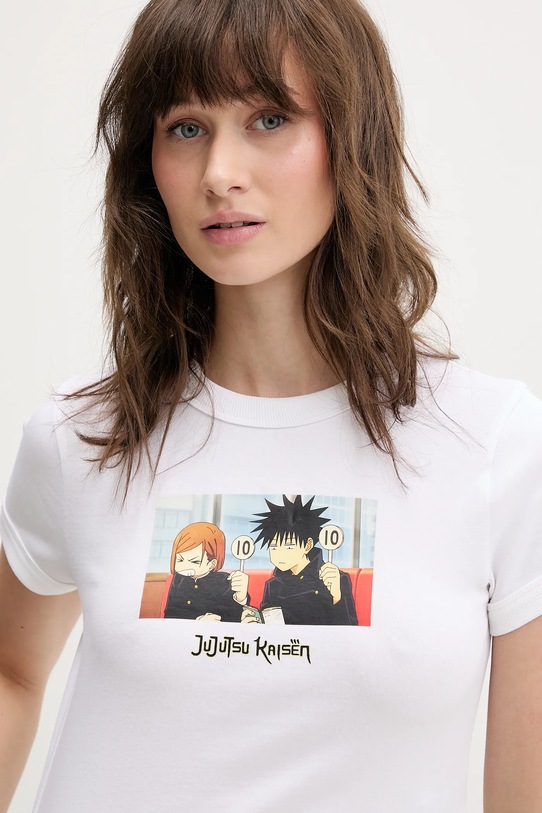 Hugo Blue trzewiki zamszowe HUGO x Jujutsu Kaisen biały 50555481