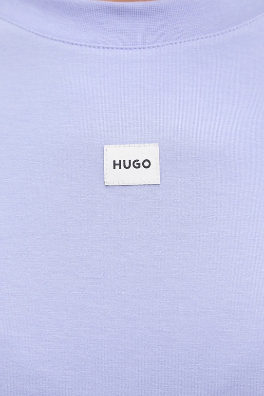 HUGO t-shirt 50556807 fioletowy