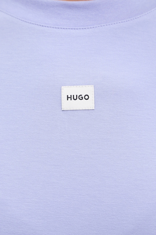 HUGO t-shirt 50556807 fioletowy