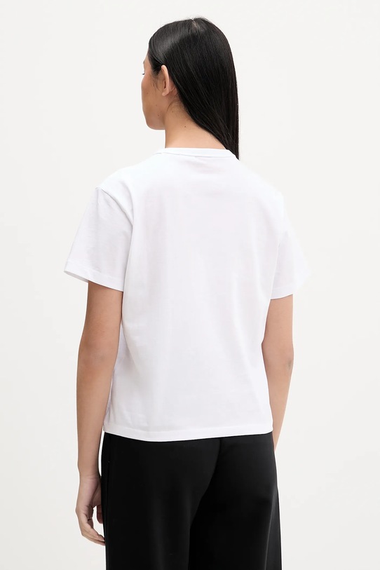 Oblačila Bombažna kratka majica HUGO 50555813 bela