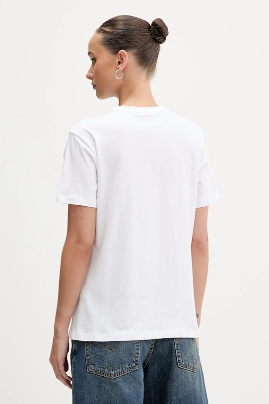 Odzież HUGO t-shirt bawełniany Damacia_6 50562145 biały