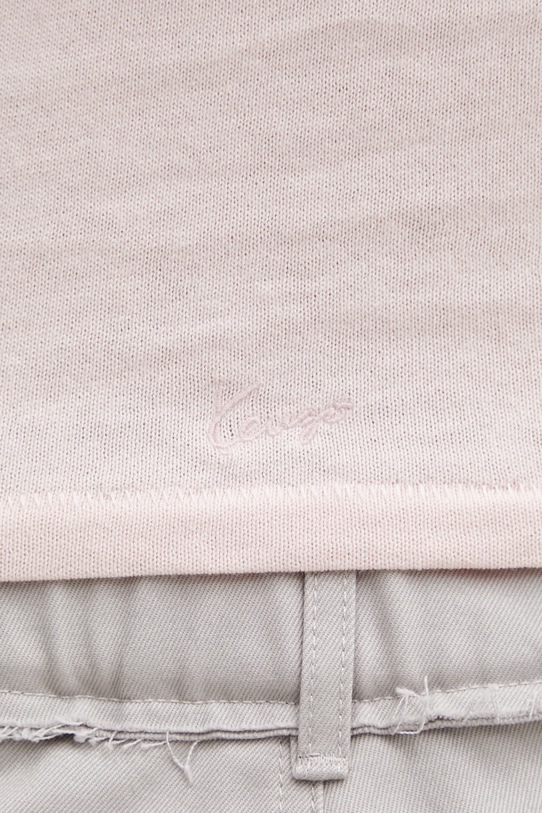 Kenzo t-shirt bawełniany FG52TS0124SK różowy