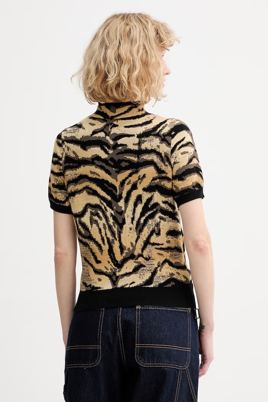 Ruházat Kenzo gyapjúkeverék pulóver FG52TO6313DO sárga