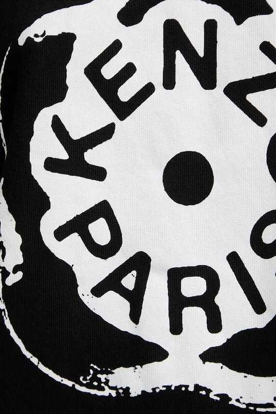 Kenzo t-shirt bawełniany FG52TS3034SK czarny