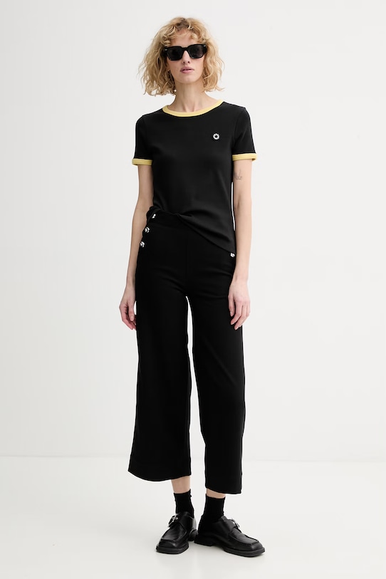 Majica kratkih rukava Kenzo FG52TS2174SJ. crna SS26