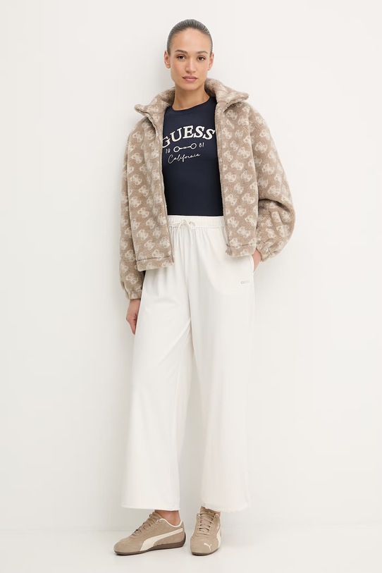 Guess t-shirt BEATRIZ V6RI02.J1314 granatowy SS26