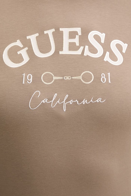 Guess t-shirt BEATRIZ V6RI02.J1314 beżowy