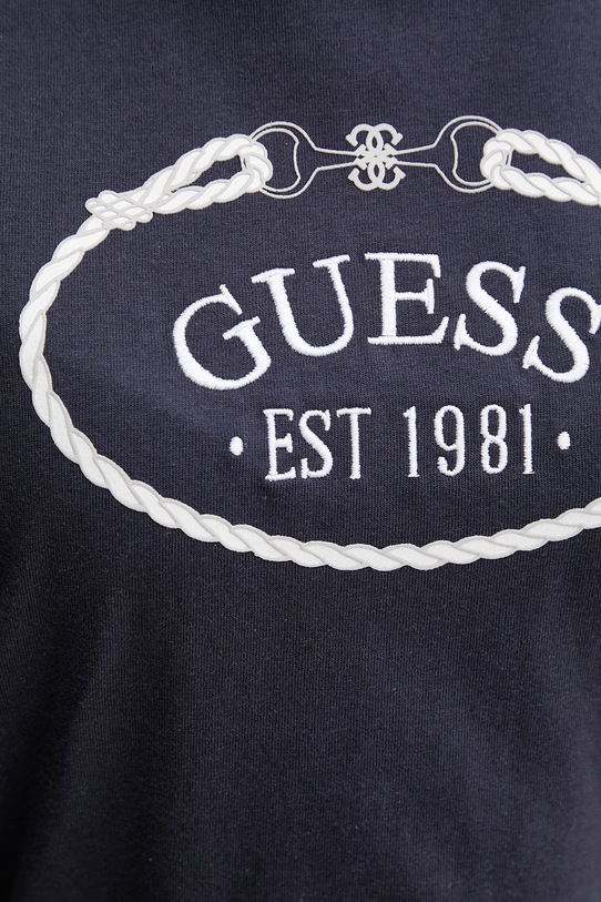 Pamučna majica Guess ROSALBA V6RI04.K8FQ4 mornarsko plava