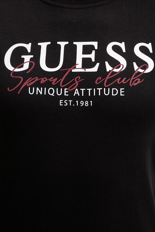 Guess t-shirt bawełniany ARTEMISIA V6RI05.I3Z14 czarny