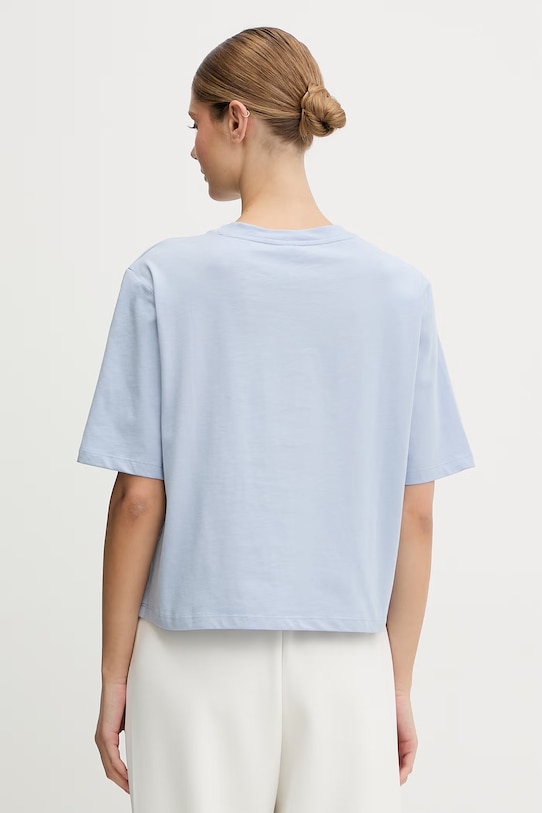 Odzież Guess t-shirt bawełniany SOPHIE V6RI09.I3Z14 niebieski