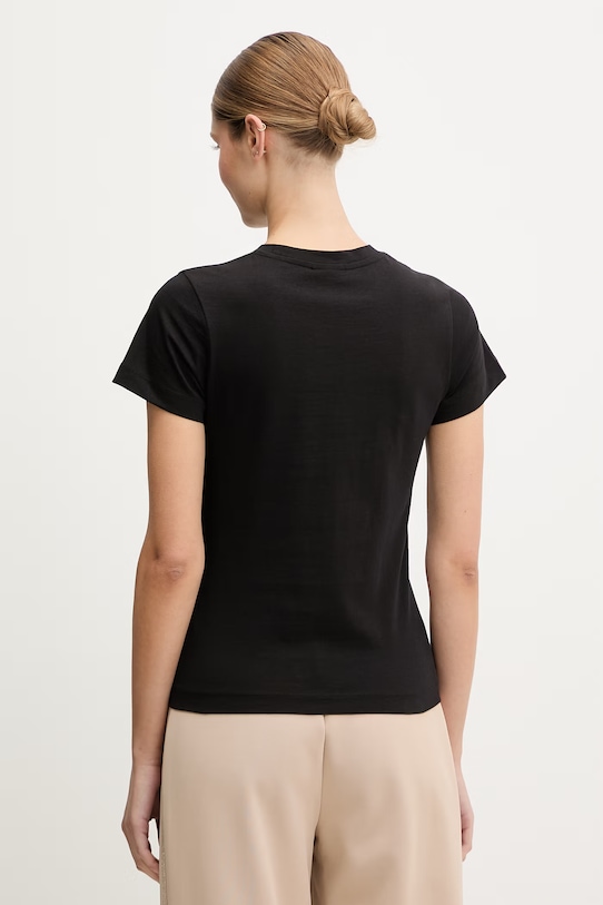 Odzież Guess t-shirt bawełniany KETTY V6RI10.I3Z14 czarny