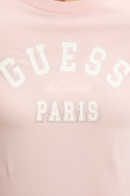 Guess t-shirt ANITA V6RI15.J1314 różowy