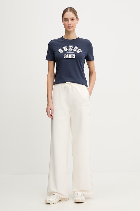 Guess t-shirt ANITA V6RI15.J1314 granatowy SS26