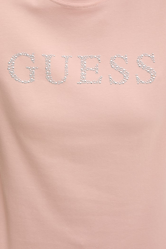 Guess t-shirt OCTAVIA V6RI20.J1314 różowy