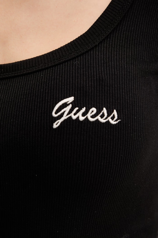 Μπλουζάκι Guess LAVINIA V6RP05.K8RT2 μαύρο