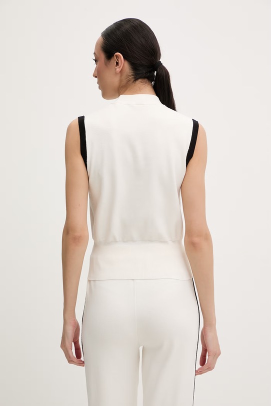 Odzież Guess top damski z wiskozą LAURENE V6RP07.Z4642 beżowy