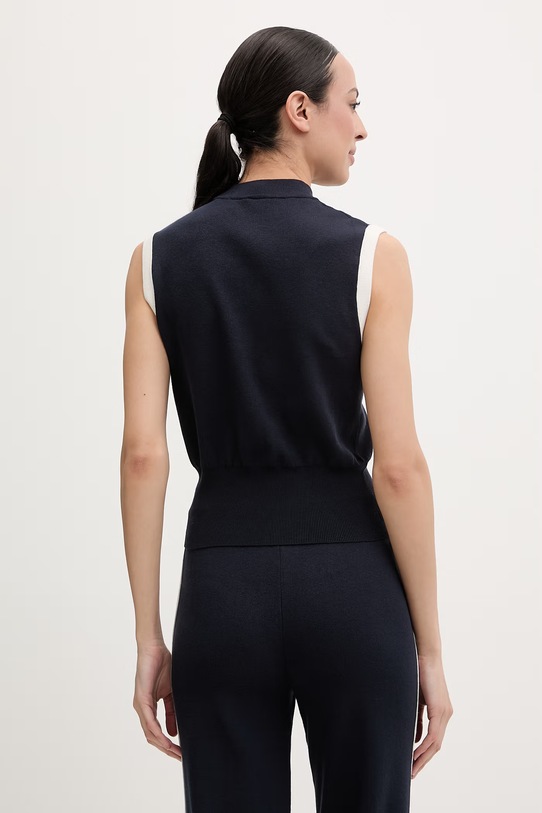 Odzież Guess top damski z wiskozy LAURENE V6RP07.Z4642 granatowy