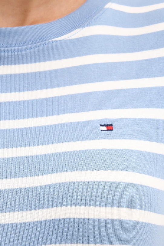 Tommy Hilfiger t-shirt bawełniany WW0WW40587. niebieski
