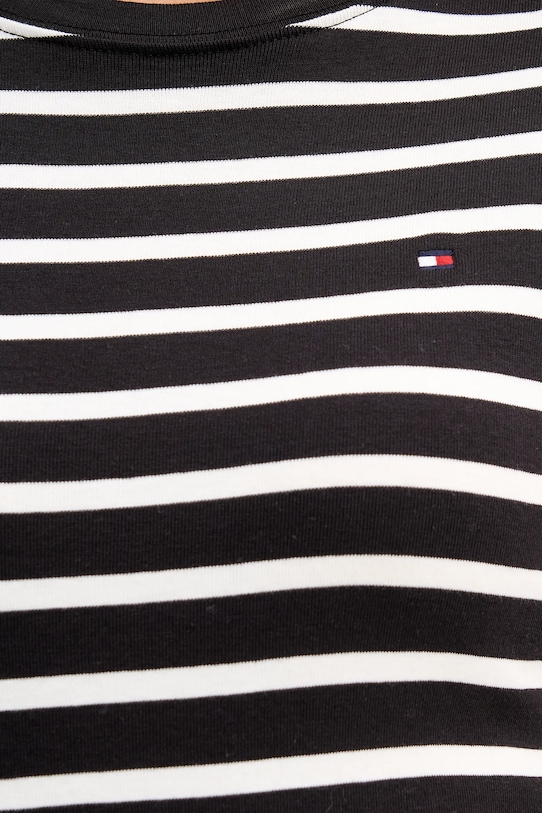 Tommy Hilfiger t-shirt bawełniany WW0WW40587. czarny