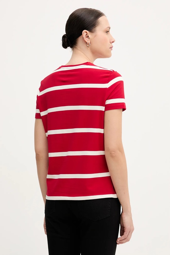 Odzież Tommy Hilfiger t-shirt WW0WW47809 czerwony