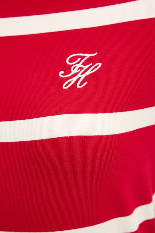 Tommy Hilfiger t-shirt WW0WW47809 czerwony