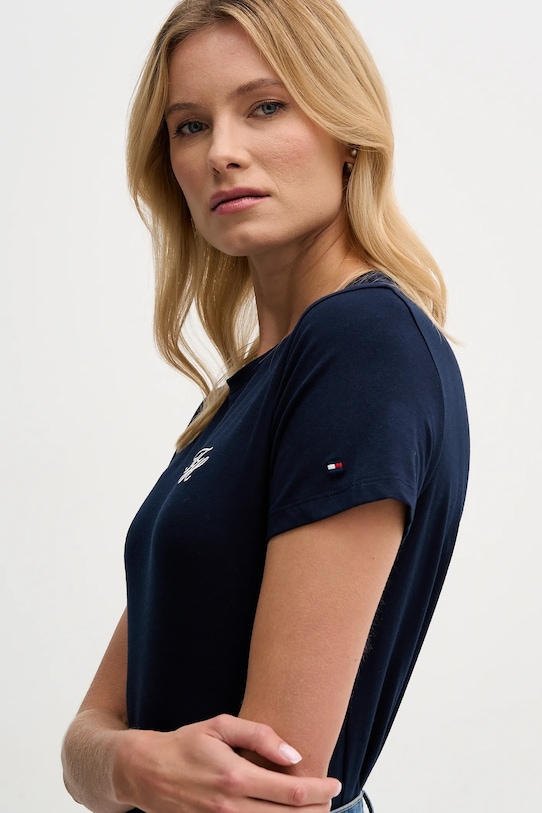 Tommy Hilfiger t-shirt granatowy WW0WW47809