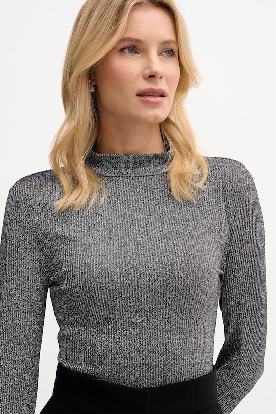 Tommy Hilfiger longsleeve szary WW0WW49391