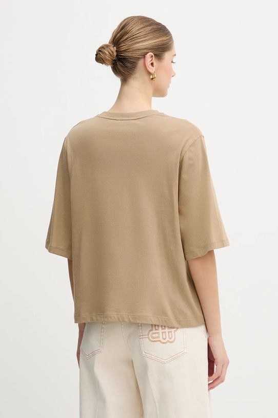 Odzież Tommy Hilfiger t-shirt bawełniany WW0WW47811 zielony