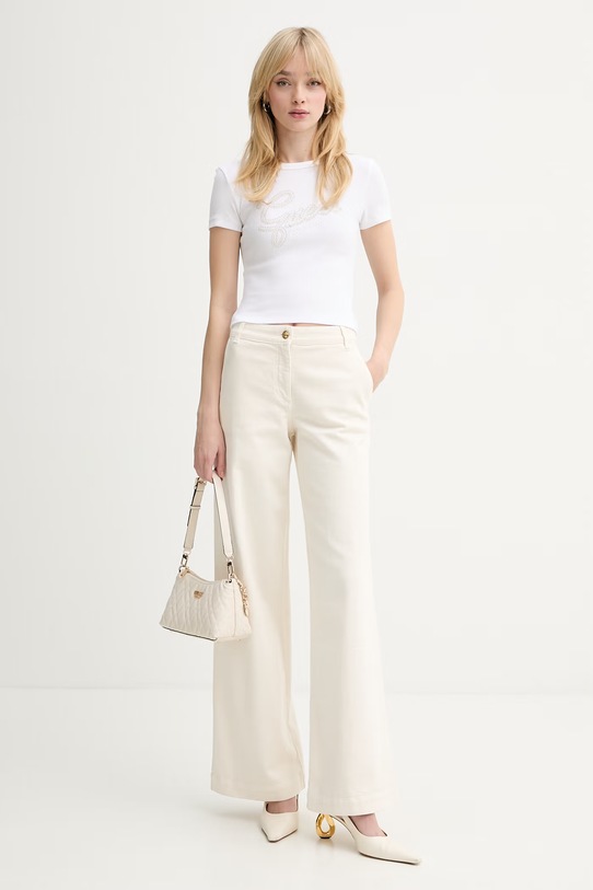 Guess t-shirt W6RI22.KA0H1 biały SS26