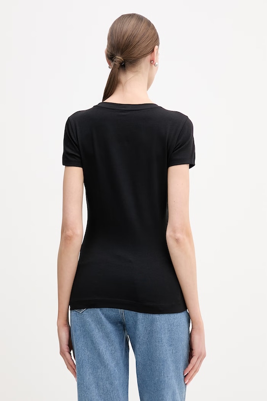 Odzież Guess t-shirt W6RI23.J1314 czarny