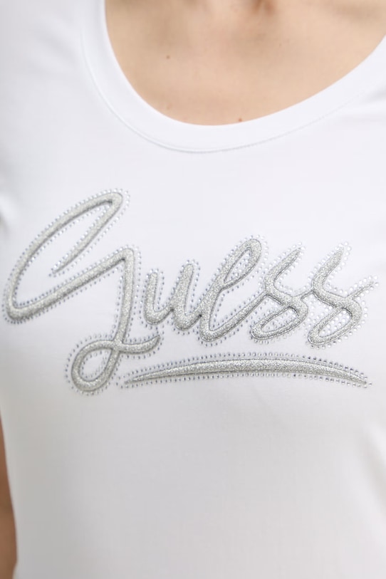 Guess t-shirt W6RI24.J1314 fehér