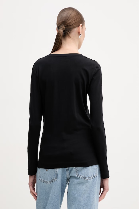 Odzież Guess longsleeve W6RI25.J1314 czarny