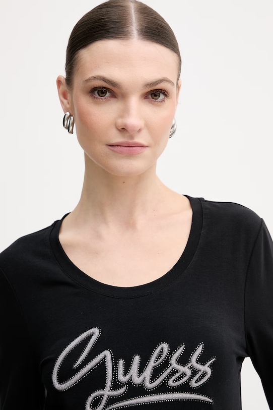 Guess longsleeve czarny W6RI25.J1314