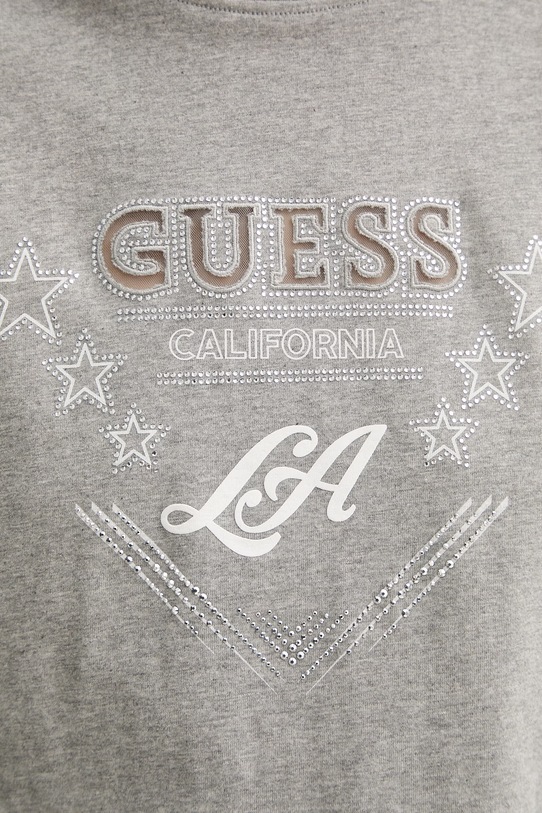 Guess t-shirt bawełniany W6RI30.I3Z14 szary