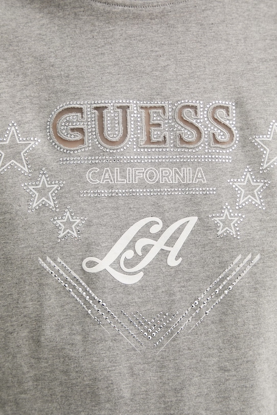 Guess t-shirt bawełniany W6RI30.I3Z14 szary