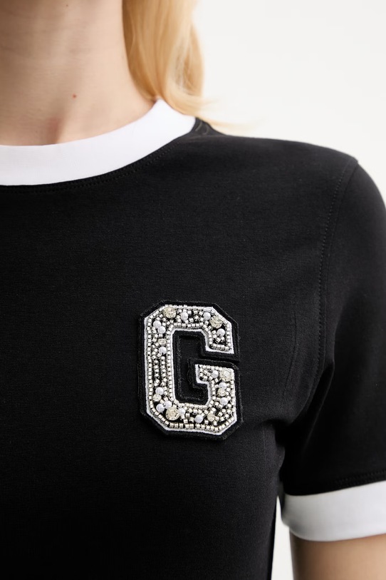 Guess t-shirt W6RI31.J1314 czarny