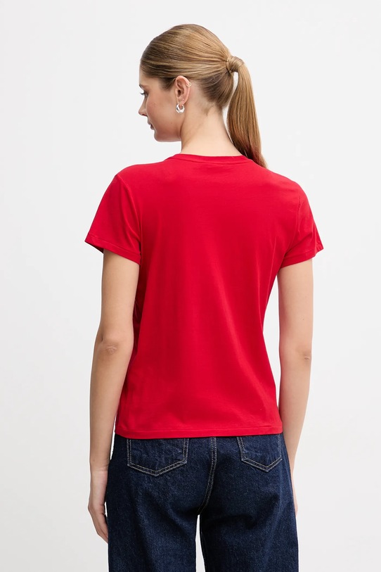 Odzież Polo Ralph Lauren t-shirt bawełniany 211B14605 czerwony