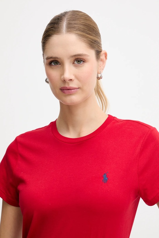 Polo Ralph Lauren t-shirt bawełniany czerwony 211B14605