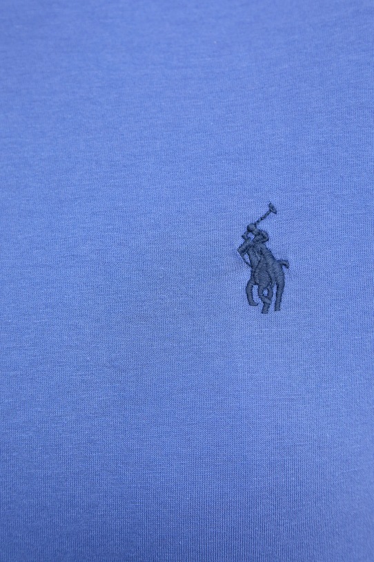 Бавовняна футболка Polo Ralph Lauren 211B14605 блакитний